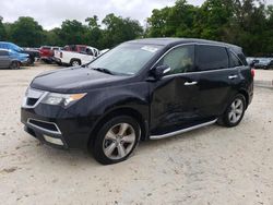 Acura salvage cars for sale: 2011 Acura MDX Technology