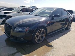 Salvage cars for sale at Grand Prairie, TX auction: 2012 Audi S4 Prestige