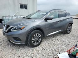 Nissan salvage cars for sale: 2018 Nissan Murano S