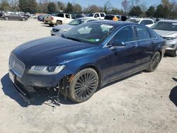 Salvage cars for sale from Copart Madisonville, TN: 2017 Lincoln MKZ Reserve