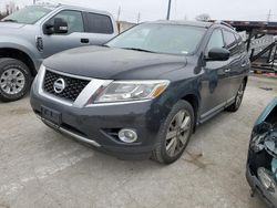 Salvage cars for sale from Copart Bridgeton, MO: 2015 Nissan Pathfinder S