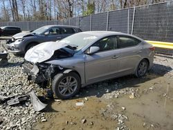 Salvage cars for sale at Waldorf, MD auction: 2017 Hyundai Elantra SE