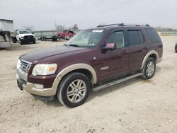 Salvage cars for sale from Copart Kansas City, KS: 2007 Ford Explorer Eddie Bauer