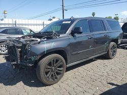 Vehiculos salvage en venta de Copart Colton, CA: 2019 Cadillac Escalade ESV Premium Luxury