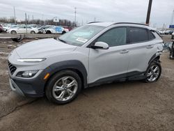 Salvage cars for sale at Woodhaven, MI auction: 2023 Hyundai Kona SEL
