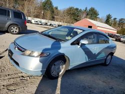 Honda Civic Hybrid Vehiculos salvage en venta: 2007 Honda Civic Hybrid