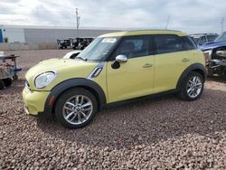 Salvage cars for sale from Copart Phoenix, AZ: 2012 Mini Cooper S Countryman