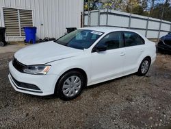 2016 Volkswagen Jetta S en venta en Austell, GA