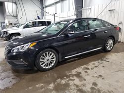 Salvage cars for sale at Ham Lake, MN auction: 2015 Hyundai Sonata Sport