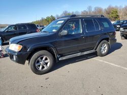 Salvage cars for sale at Brookhaven, NY auction: 2003 Nissan Pathfinder LE