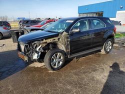 Salvage cars for sale at Woodhaven, MI auction: 2012 Chevrolet Equinox LS
