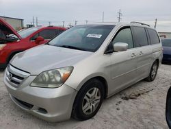 Salvage cars for sale from Copart Haslet, TX: 2005 Honda Odyssey EXL