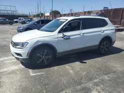 Volkswagen Tiguan SE salvage cars for sale: 2018 Volkswagen Tiguan SE