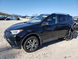 Salvage cars for sale at West Warren, MA auction: 2017 Toyota Rav4 LE