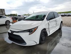 Toyota Corolla LE salvage cars for sale: 2020 Toyota Corolla LE