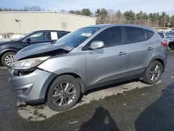 Salvage cars for sale at Exeter, RI auction: 2015 Hyundai Tucson GLS