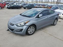 Salvage cars for sale at Bridgeton, MO auction: 2016 Hyundai Elantra SE