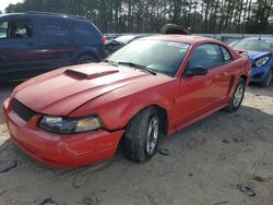 Salvage cars for sale at Seaford, DE auction: 2003 Ford Mustang