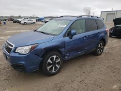 Subaru salvage cars for sale: 2018 Subaru Forester 2.5I Premium