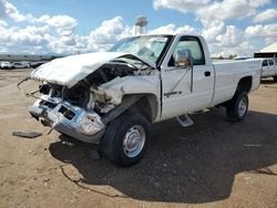 Salvage trucks for sale at Phoenix, AZ auction: 2001 Dodge RAM 2500
