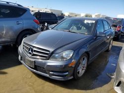 Salvage cars for sale at Martinez, CA auction: 2014 Mercedes-Benz C 250