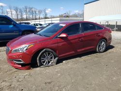 Salvage cars for sale at Spartanburg, SC auction: 2016 Hyundai Sonata SE