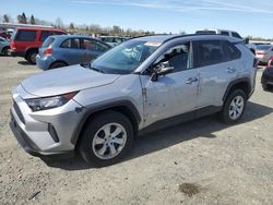 Salvage cars for sale at Antelope, CA auction: 2021 Toyota Rav4 LE