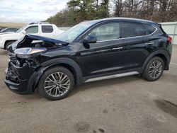 Salvage cars for sale from Copart Brookhaven, NY: 2021 Hyundai Tucson Limited