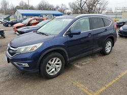 Vehiculos salvage en venta de Copart Wichita, KS: 2015 Honda CR-V EXL