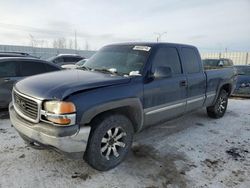 Salvage trucks for sale at Nisku, AB auction: 2000 GMC New Sierra K1500