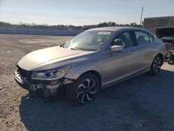 Vehiculos salvage en venta de Copart Fredericksburg, VA: 2016 Honda Accord EXL