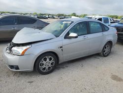 Salvage cars for sale from Copart San Antonio, TX: 2008 Ford Focus SE
