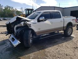 Vehiculos salvage en venta de Copart Savannah, GA: 2015 Ford F150 Supercrew