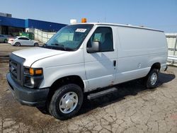 Salvage cars for sale from Copart Woodhaven, MI: 2011 Ford Econoline E350 Super Duty Van