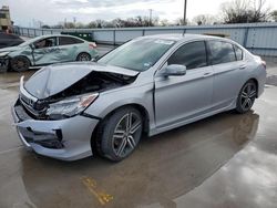 Salvage cars for sale at Wilmer, TX auction: 2016 Honda Accord Touring