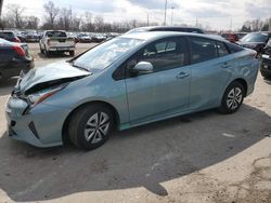 Salvage cars for sale at Fort Wayne, IN auction: 2016 Toyota Prius