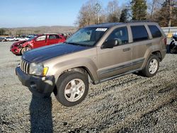 Salvage cars for sale at Concord, NC auction: 2005 Jeep Grand Cherokee Laredo