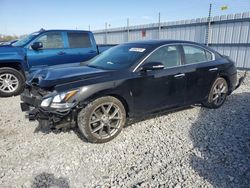 Salvage cars for sale from Copart Cahokia Heights, IL: 2012 Nissan Maxima S