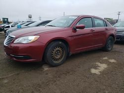 Salvage cars for sale from Copart Chicago Heights, IL: 2014 Chrysler 200 LX