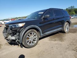 Salvage cars for sale at Greenwell Springs, LA auction: 2020 Ford Explorer XLT
