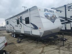 Salvage trucks for sale at Columbus, OH auction: 2012 Puma Travel