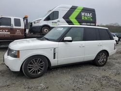 Land Rover Range Rover hse salvage cars for sale: 2012 Land Rover Range Rover HSE