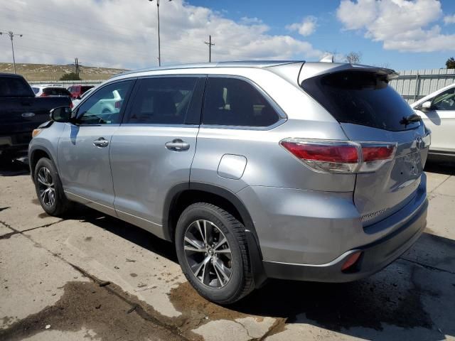 2016 Toyota Highlander XLE