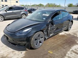 Salvage cars for sale from Copart Wilmer, TX: 2023 Tesla Model 3