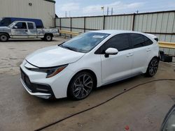 Salvage cars for sale at Haslet, TX auction: 2022 Toyota Corolla SE