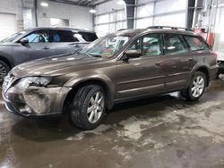 Salvage cars for sale from Copart Ham Lake, MN: 2008 Subaru Outback 2.5I Limited