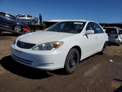Salvage cars for sale at Brighton, CO auction: 2006 Toyota Camry LE