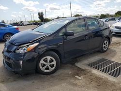 Toyota Prius salvage cars for sale: 2012 Toyota Prius