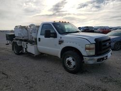 Salvage trucks for sale at Wilmer, TX auction: 2008 Ford F550 Super Duty
