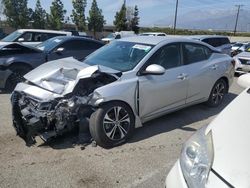 Salvage cars for sale from Copart Rancho Cucamonga, CA: 2020 Nissan Sentra SV